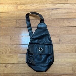Black 90s Sling Bag